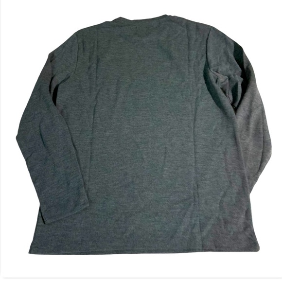 New Level Ten T-shirt Men's Size Small Gray Long Sleeve Crew Neck Causal - Picture 2 of 4